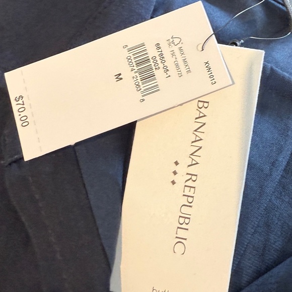 NWT womens blouse (navy blue) - Picture 5 of 7